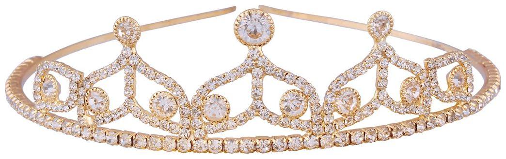 AccessHer Wedding Collection Party wear Rhinestone Studded Golden Metal Hair Band crown Hair accessory for Girls and Women
AccessHer Wedding Collection Party wear Rhinestone Studded Golden Metal Hair Band crown Hair accessory for Girls and Women