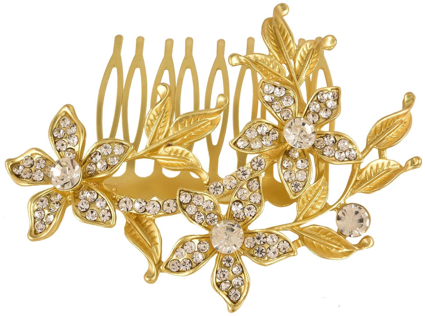 Efulgenz Stylish Gold Plated Bridal Crystal Pearl Hair Clip Pin Jewellery Wedding Accessories
Efulgenz Stylish Gold Plated Bridal Crystal Pearl Hair Clip Pin Jewellery Wedding Accessories
