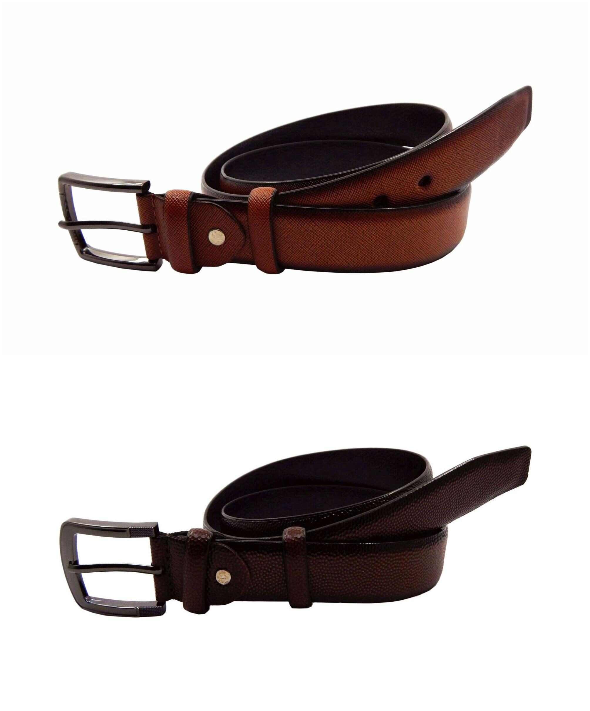 ELS Men s Artificial Leather Casual Formal Belt Pack Of Two Tan Brown (HDEF233-19-TN-HDEF233-20-BR-S42)
ELS Men s Artificial Leather Casual Formal Belt Pack Of Two Tan Brown (HDEF233-19-TN-HDEF233-20-BR-S42)