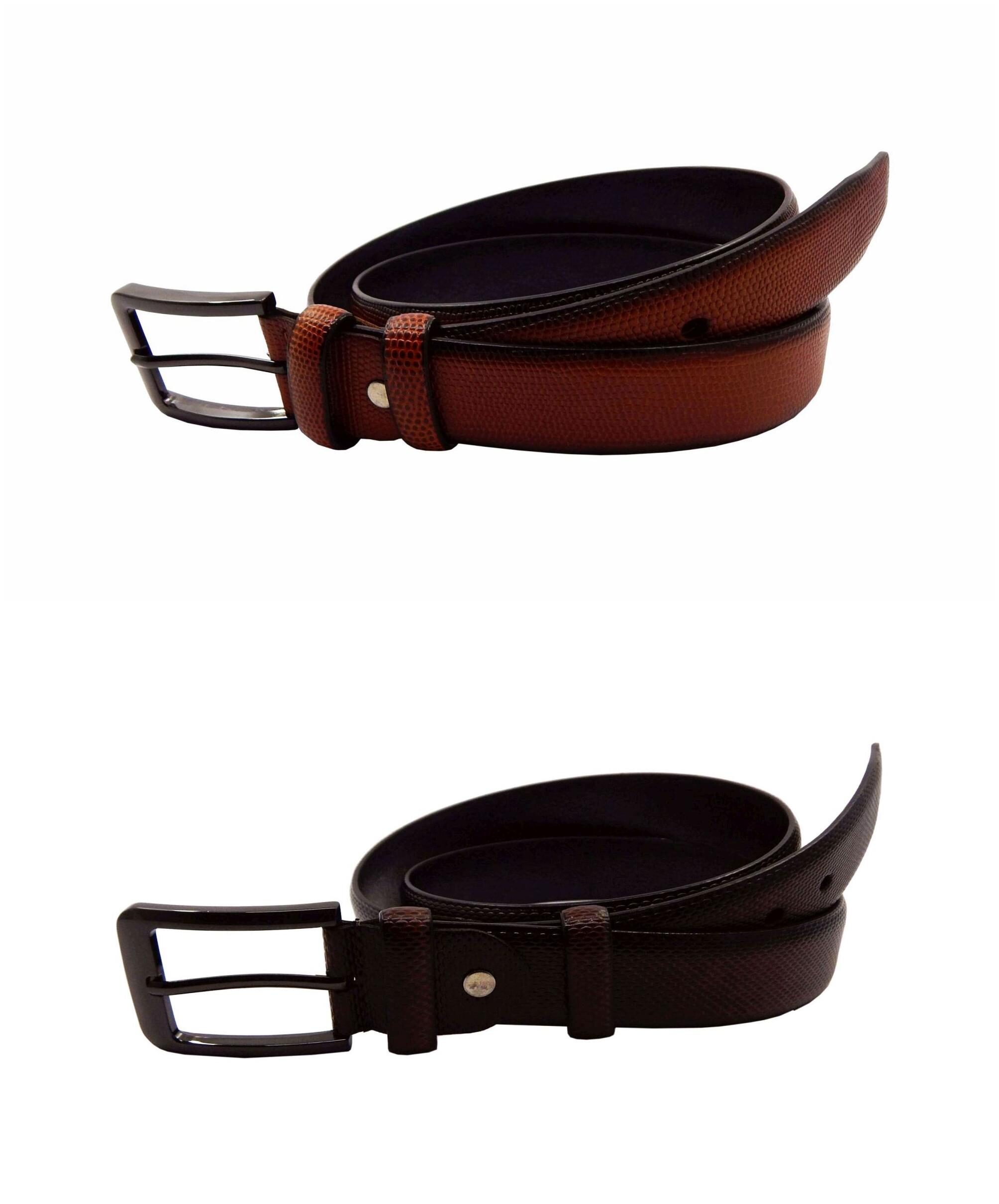 ELS Men s Artificial Leather Casual Formal Belt Pack Of Two Tan Brown (HDEF233-11-TN-HDEF233-21-BR-S42)
ELS Men s Artificial Leather Casual Formal Belt Pack Of Two Tan Brown (HDEF233-11-TN-HDEF233-21-BR-S42)