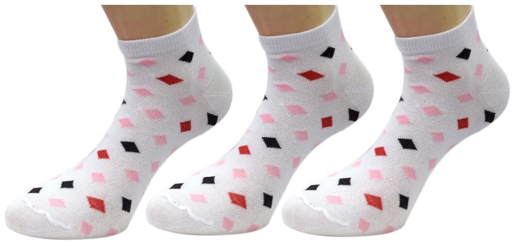 Footprints Organic Cotton Men and Women Ankle Socks- Pack of 3 Pairs White - Check - Freesize (6-9)
Footprints Organic Cotton Men and Women Ankle Socks- Pack of 3 Pairs White - Check - Freesize (6-9)