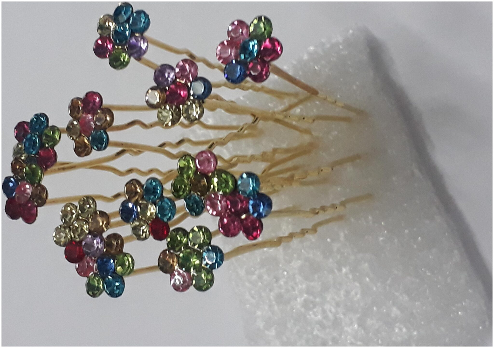 Set of 12 Hair Accessories stone Multicolor Juda Pins For Bun Decoration For Women And Girls
Set of 12 Hair Accessories stone Multicolor Juda Pins For Bun Decoration For Women And Girls