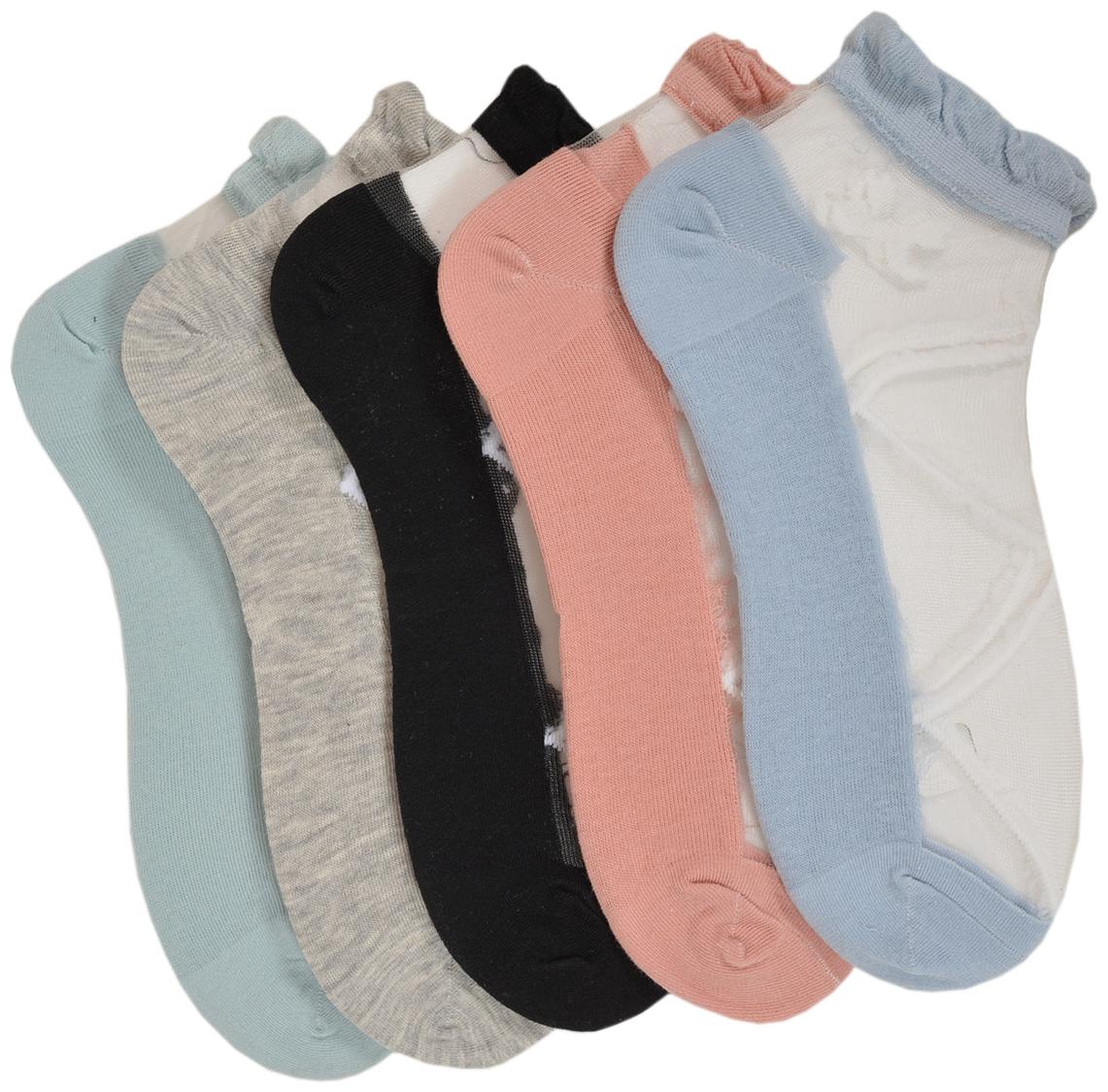 Marc Pack of five Pair of Specially Designed Low Ankle Colourful Net Socks For the Fashionable Women
Marc Pack of five Pair of Specially Designed Low Ankle Colourful Net Socks For the Fashionable Women