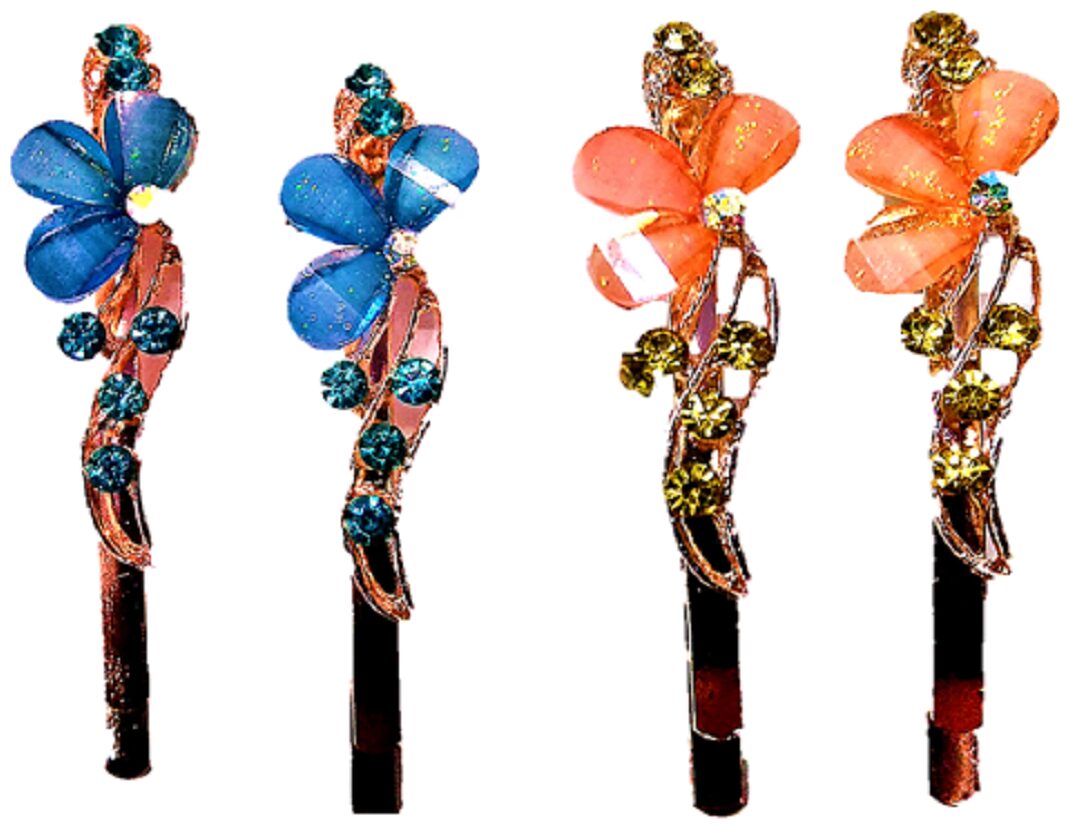 Proplady Partywear (4 pieces) Stylish Rhinestone Metal Hair Clips Hair Pins Tic Tacs for Girls Women Wedding Hair Accessories Designer Hair Clips
Proplady Partywear (4 pieces) Stylish Rhinestone Metal Hair Clips Hair Pins Tic Tacs for Girls Women Wedding Hair Accessories Designer Hair Clips