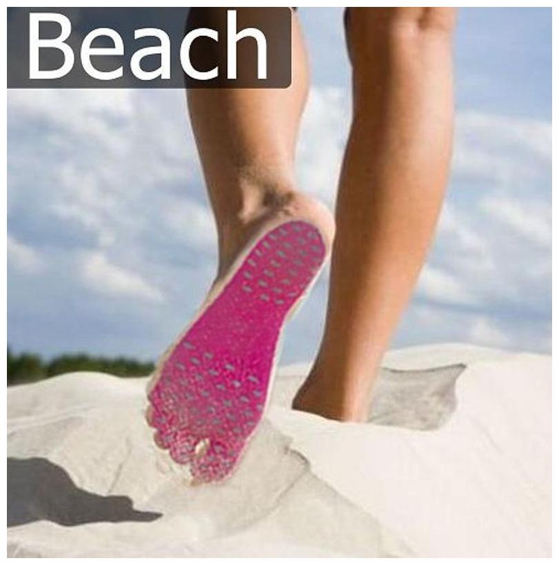 ShopAIS Adhesive Pad Invisible Shoes for Water Barefoot Shoes Stick on Foot Soles with Anti-slip Waterproof Design for Barefoot Lover beach walk running swimming - Small-01 Pair Pink
ShopAIS Adhesive Pad Invisible Shoes for Water Barefoot Shoes Stick on Foot Soles with Anti-slip Waterproof Design for Barefoot Lover beach walk running swimming - Small-01 Pair Pink