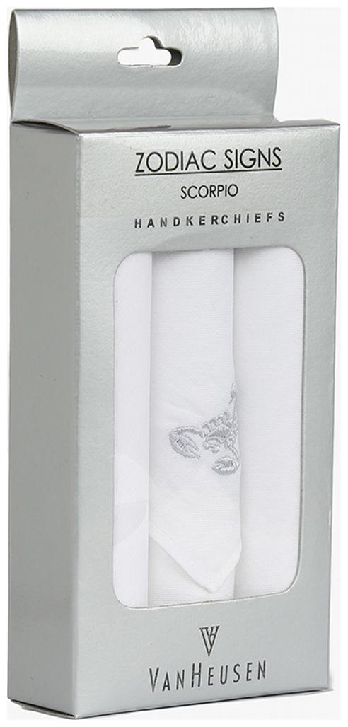 Van Heusen SCORPIO Zodiac Sign Cotton Handkerchiefs Pack of 3 Contain Brand logo on it
Van Heusen SCORPIO Zodiac Sign Cotton Handkerchiefs Pack of 3 Contain Brand logo on it