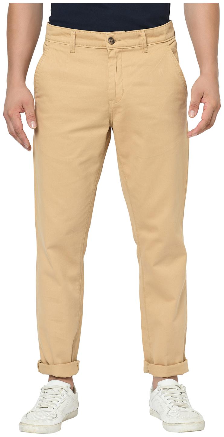 2BMe Men Beige Solid Regular fit Chinos
2BMe Men Beige Solid Regular fit Chinos