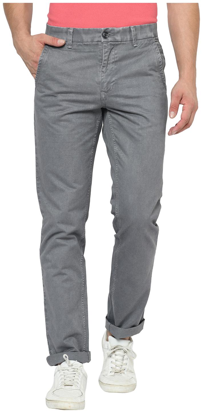 2BMe Men Grey Solid Slim fit Regular trousers
2BMe Men Grey Solid Slim fit Regular trousers