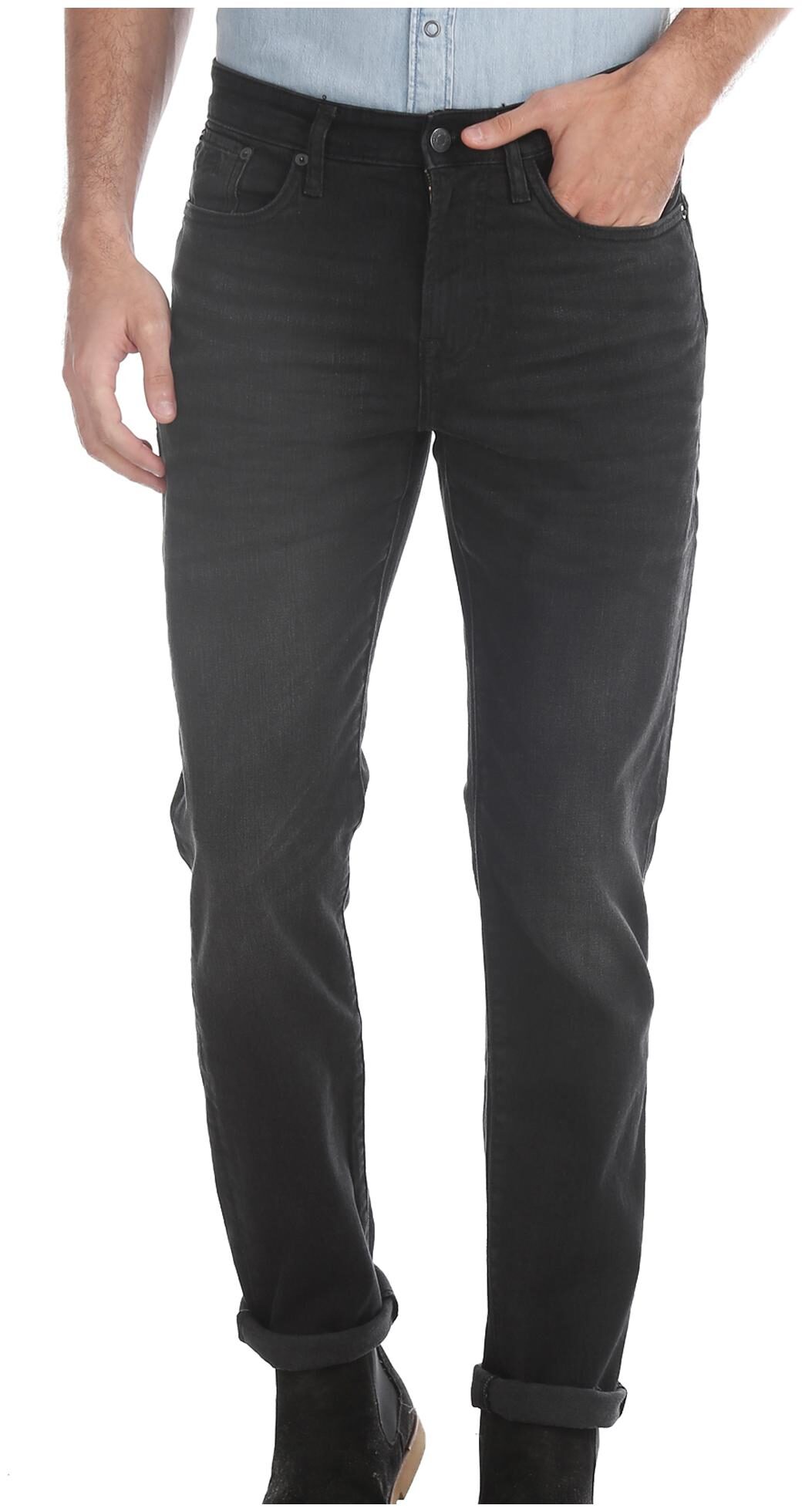 Aeropostale Men Black Skinny Fit Jeans