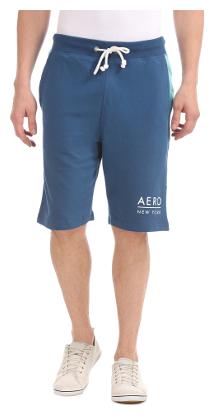 Aeropostale Men Blue Regular Fit Regular Shorts