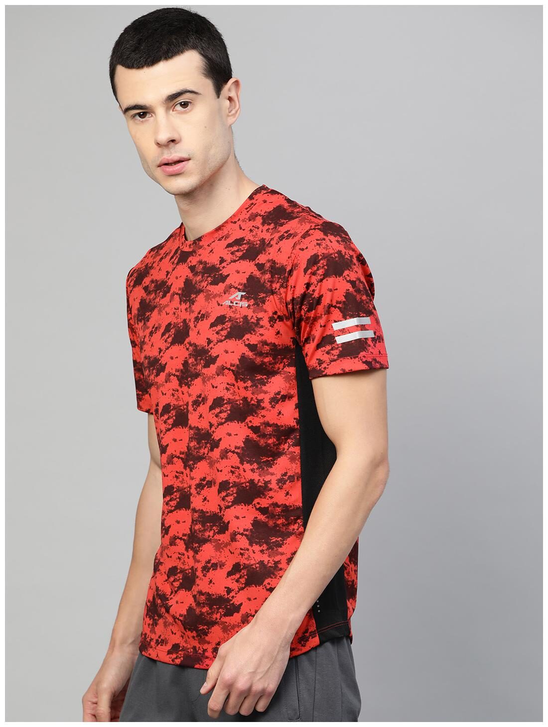 Alcis Men Red Slim fit Polyester Round neck T-Shirt - Pack Of 1
Alcis Men Red Slim fit Polyester Round neck T-Shirt - Pack Of 1