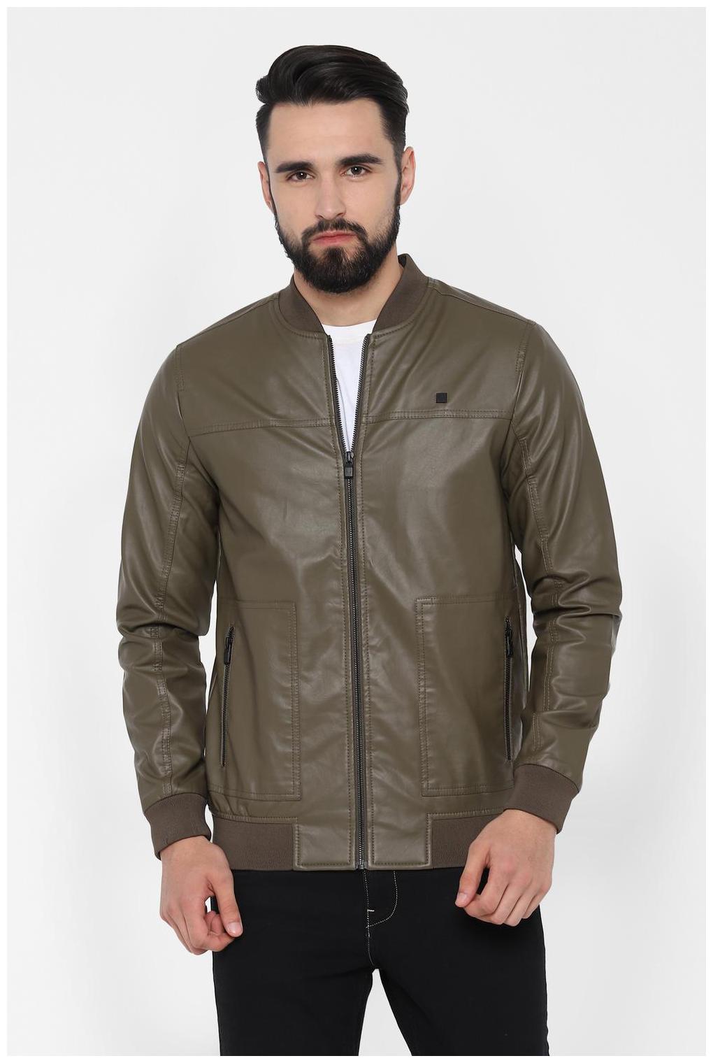 Allen Solly Men Polyester Leather Jacket Green
Allen Solly Men Polyester Leather Jacket Green