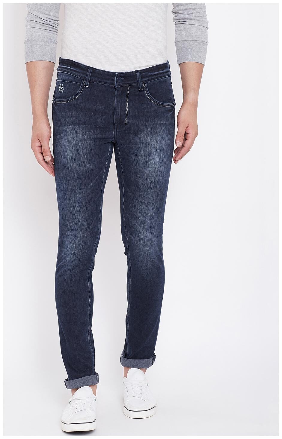 American Archer Men Blue Skinny Fit Jeans