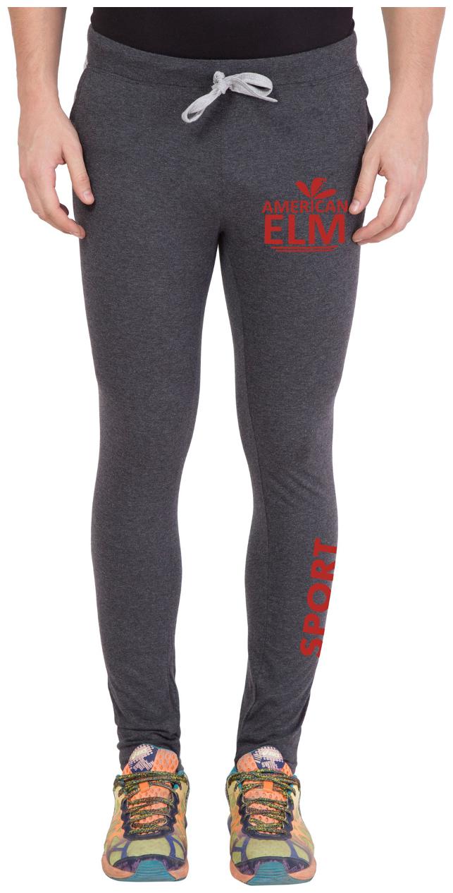 American-Elm Men s Dark Grey Printed Trackpant
American-Elm Men s Dark Grey Printed Trackpant