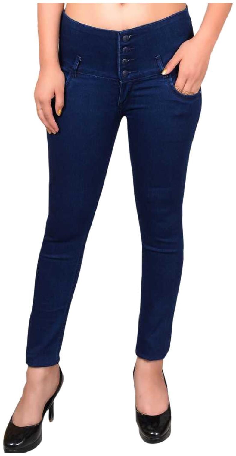 Ansh Fashion Wear Women Blue Straight fit Jeans 
Ansh Fashion Wear Women Blue Straight fit Jeans