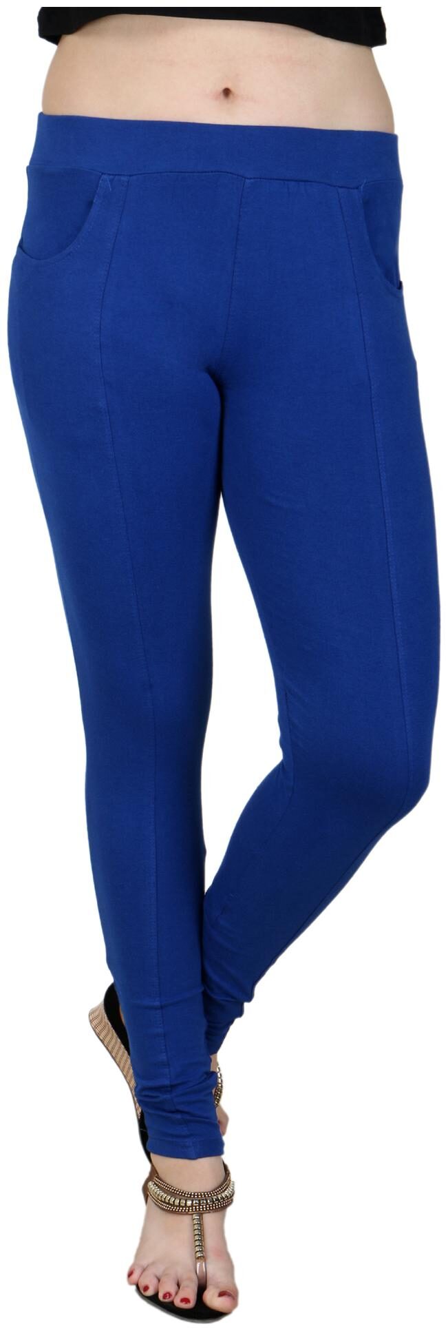 Baremoda Blue Cotton Jeggings
Baremoda Blue Cotton Jeggings