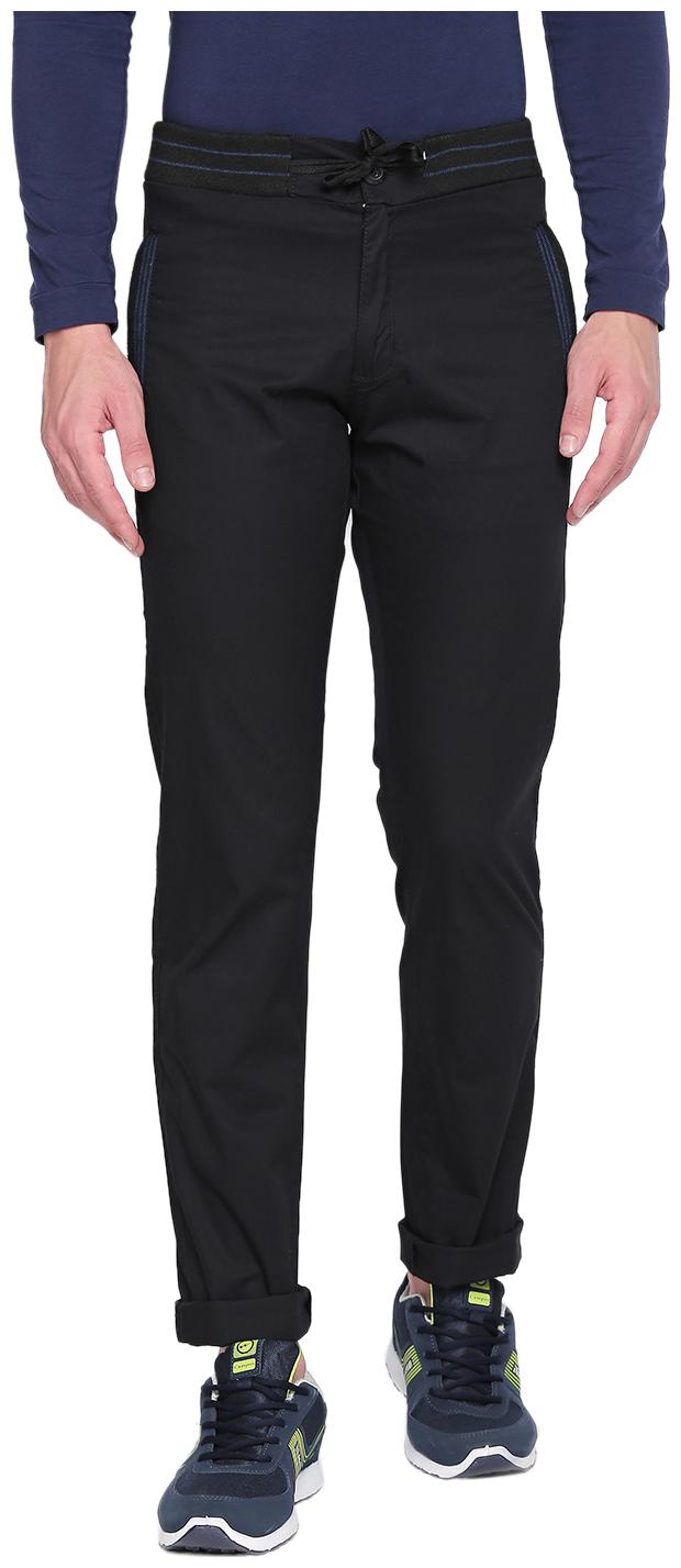 Beevee Men Cotton Track Pants Black color 
Beevee Men Cotton Track Pants Black color