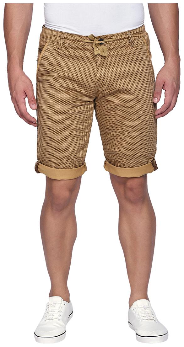 Beevee Men Beige Regular Fit Regular Shorts 
Beevee Men Beige Regular Fit Regular Shorts