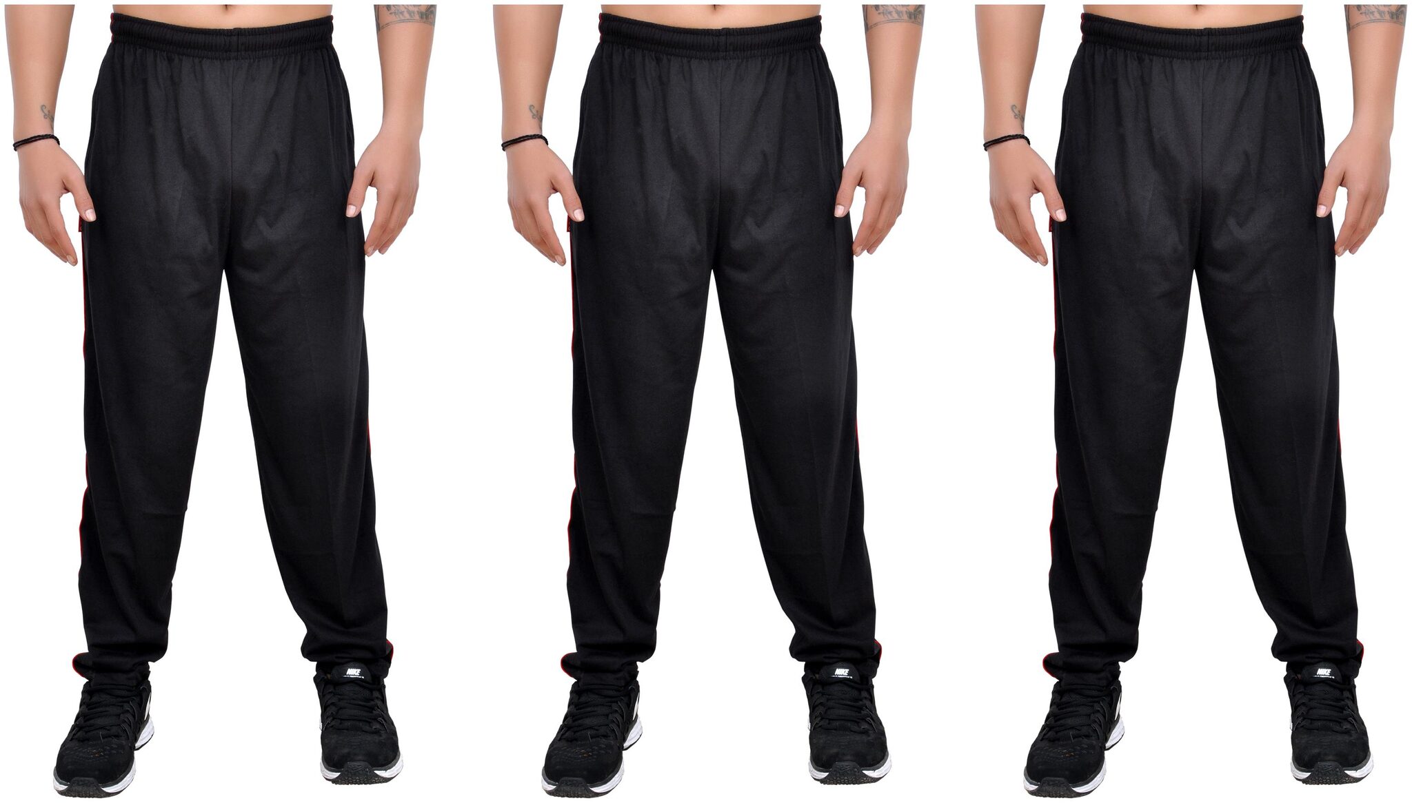 Binaca With Easltic Black Plain fine Summer Joggres bottom wear Double Dyed PC Single Full bottom wear Binaca Bolt pack of 3
Binaca With Easltic Black Plain fine Summer Joggres bottom wear Double Dyed PC Single Full bottom wear Binaca Bolt pack of 3