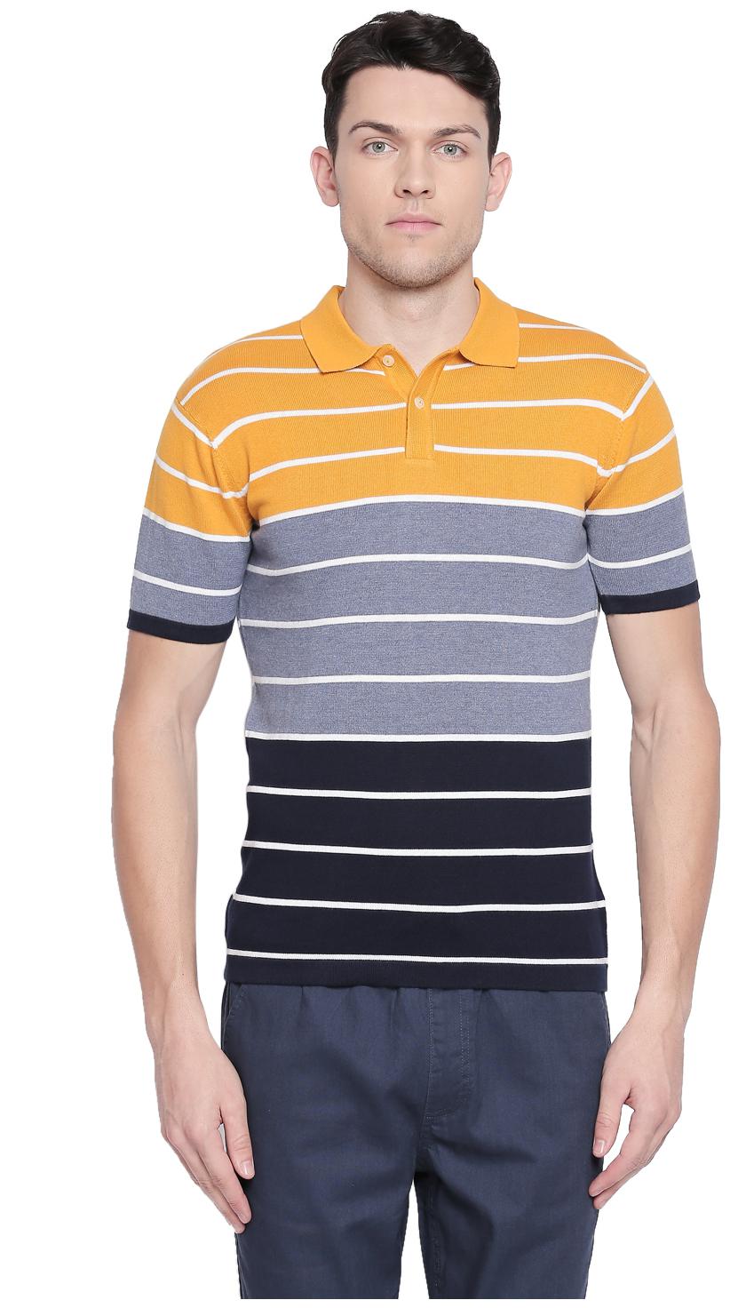 Byford By Pantaloons Men Multi Regular fit Cotton Blend Polo collar T-Shirt - Pack Of 1
Byford By Pantaloons Men Multi Regular fit Cotton Blend Polo collar T-Shirt - Pack Of 1