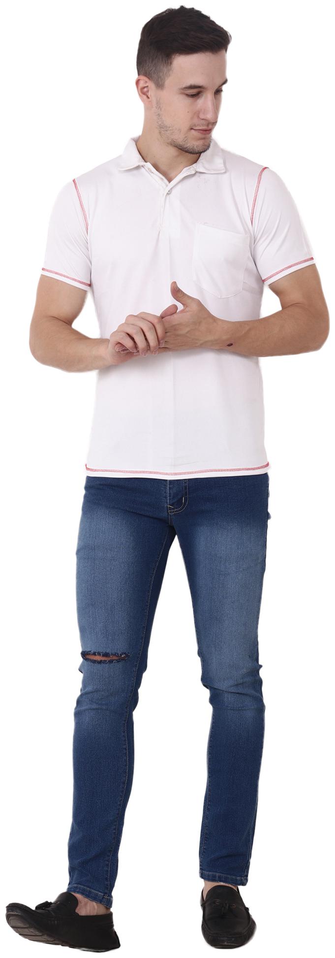 Camilla Max White colour Half Sleeve Polo Neck Printed T-Shirt For Boy s And Men s
Camilla Max White colour Half Sleeve Polo Neck Printed T-Shirt For Boy s And Men s