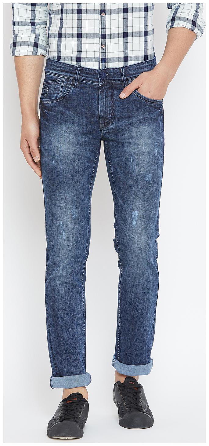 CANARY LONDON Men Blue Slim Fit Jeans