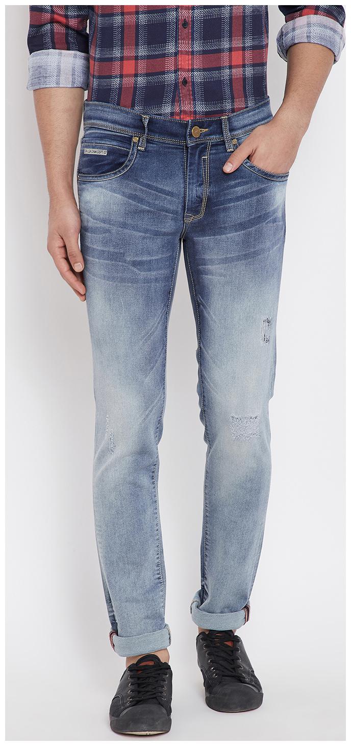 CANARY LONDON Men Blue Skinny Fit Jeans