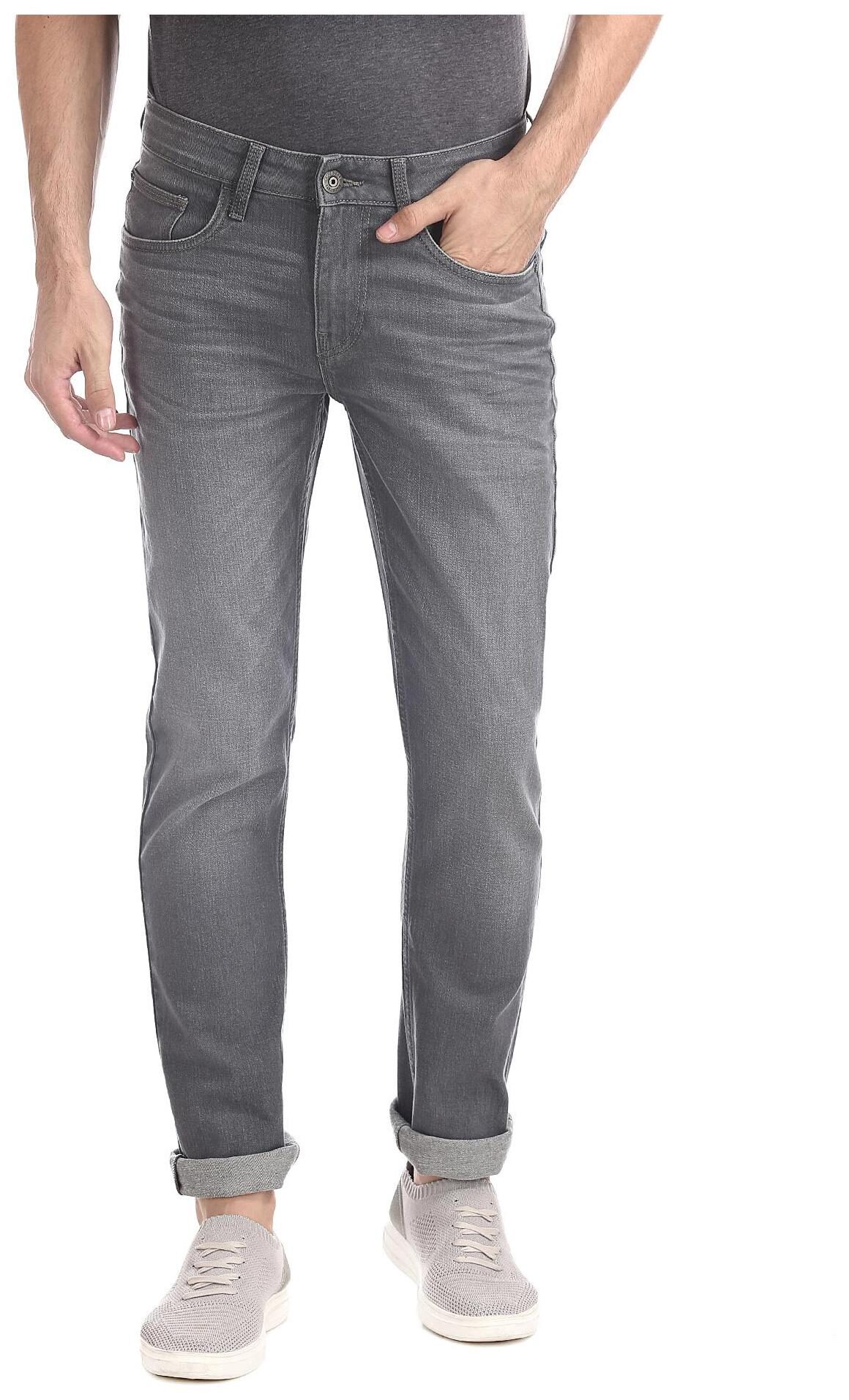 CHEROKEE Men Grey Slim Fit Jeans
