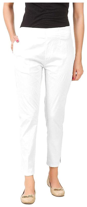 Cifer Women s Slim Fit Casual Trouser Sizes S M L XL XXL-Super Soft Cotton Lycra 100 Try on Gaurantee -Made in India(White)
Cifer Women s Slim Fit Casual Trouser Sizes S M L XL XXL-Super Soft Cotton Lycra 100 Try on Gaurantee -Made in India(White)