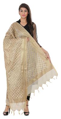 Devam Women s Beige Gold Color Ethically Hand Crafted Designer Woven Dupatta With Zari
Devam Women s Beige Gold Color Ethically Hand Crafted Designer Woven Dupatta With Zari