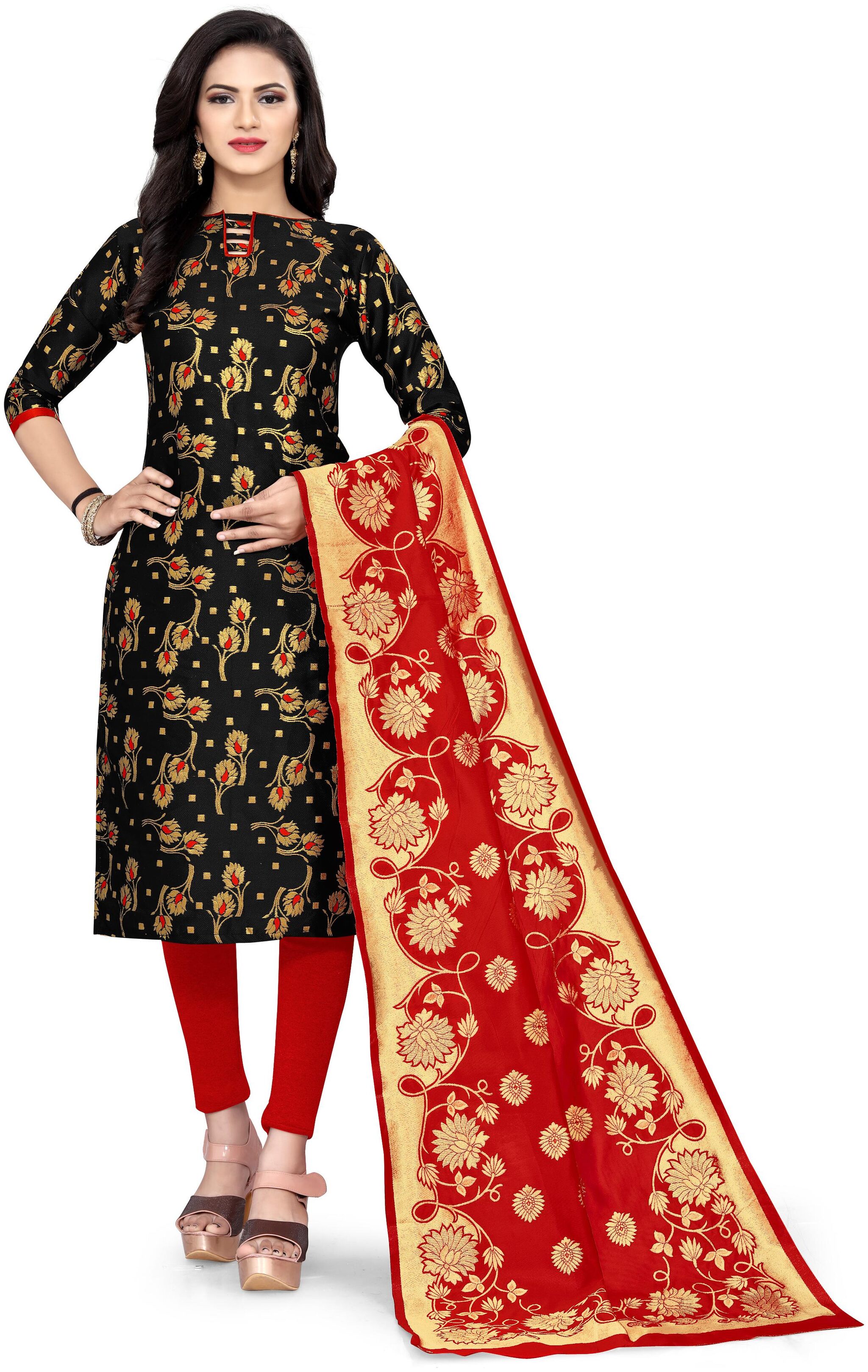 DIVA S CHOICE Black Unstitched Kurta with bottom dupatta With dupatta Dress Material
DIVA S CHOICE Black Unstitched Kurta with bottom dupatta With dupatta Dress Material