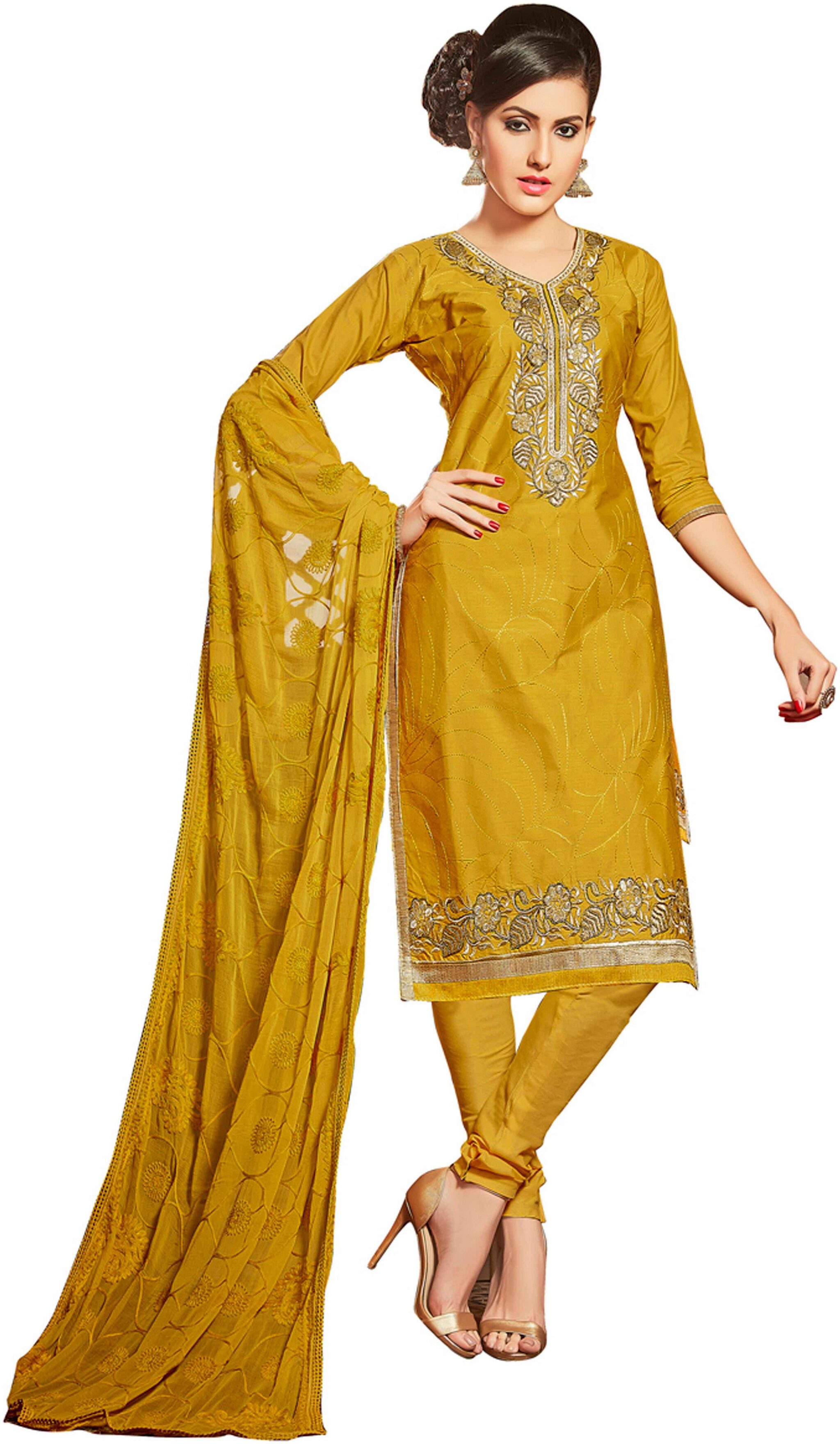 DnVeens Women Pure Cotton Embroidered Unstitched Salwar Kameez Suit Dress Material
DnVeens Women Pure Cotton Embroidered Unstitched Salwar Kameez Suit Dress Material