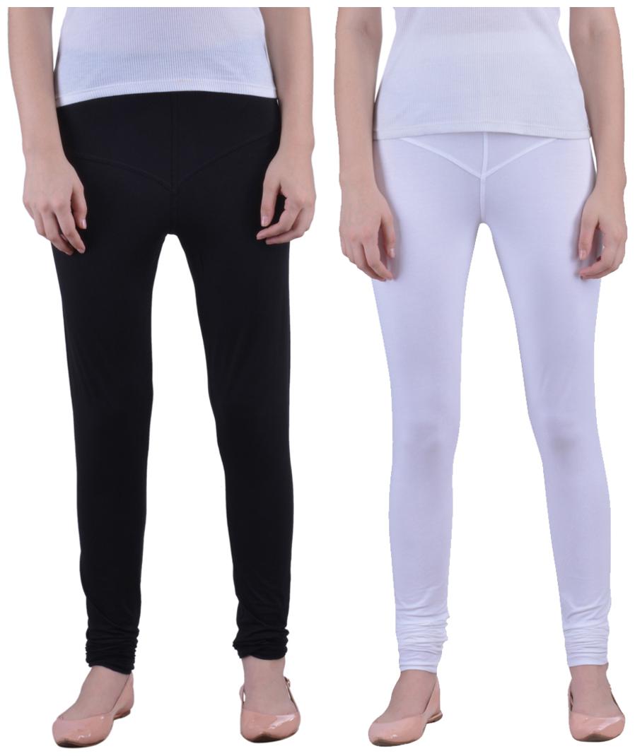 Dollar Missy Combo Of 2 Black And White Color Stretchy Fancy And Comfortable Churidar Leggings
Dollar Missy Combo Of 2 Black And White Color Stretchy Fancy And Comfortable Churidar Leggings
