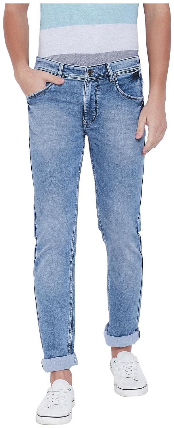 Duke Men Blue Regular Fit Jeans
