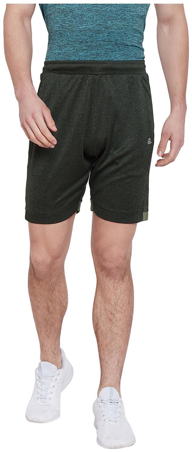 Duke Men Green Regular Fit Regular Shorts