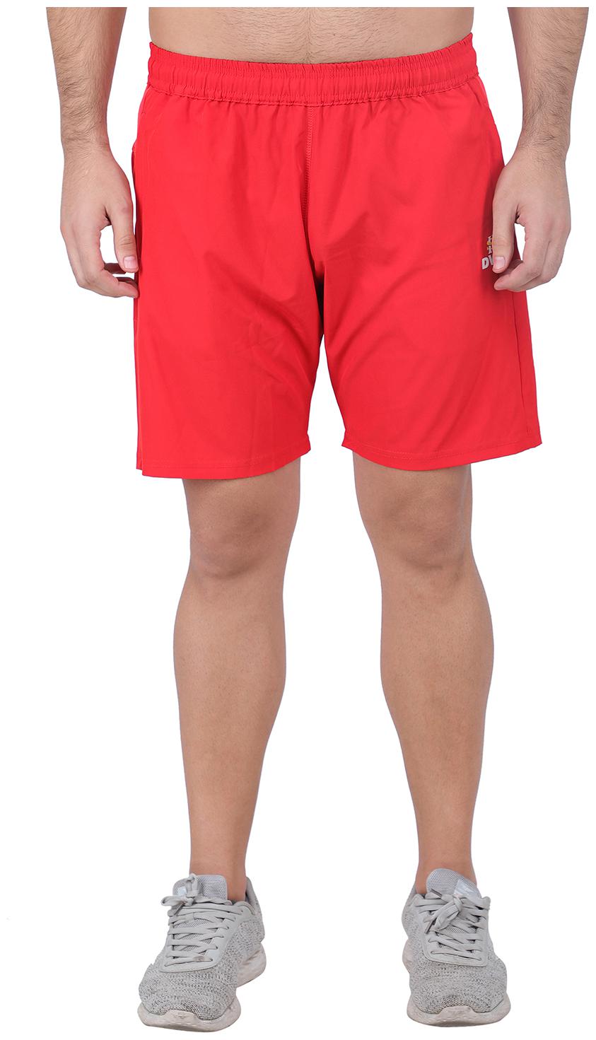 DVIR Men Red Regular Fit Regular Shorts