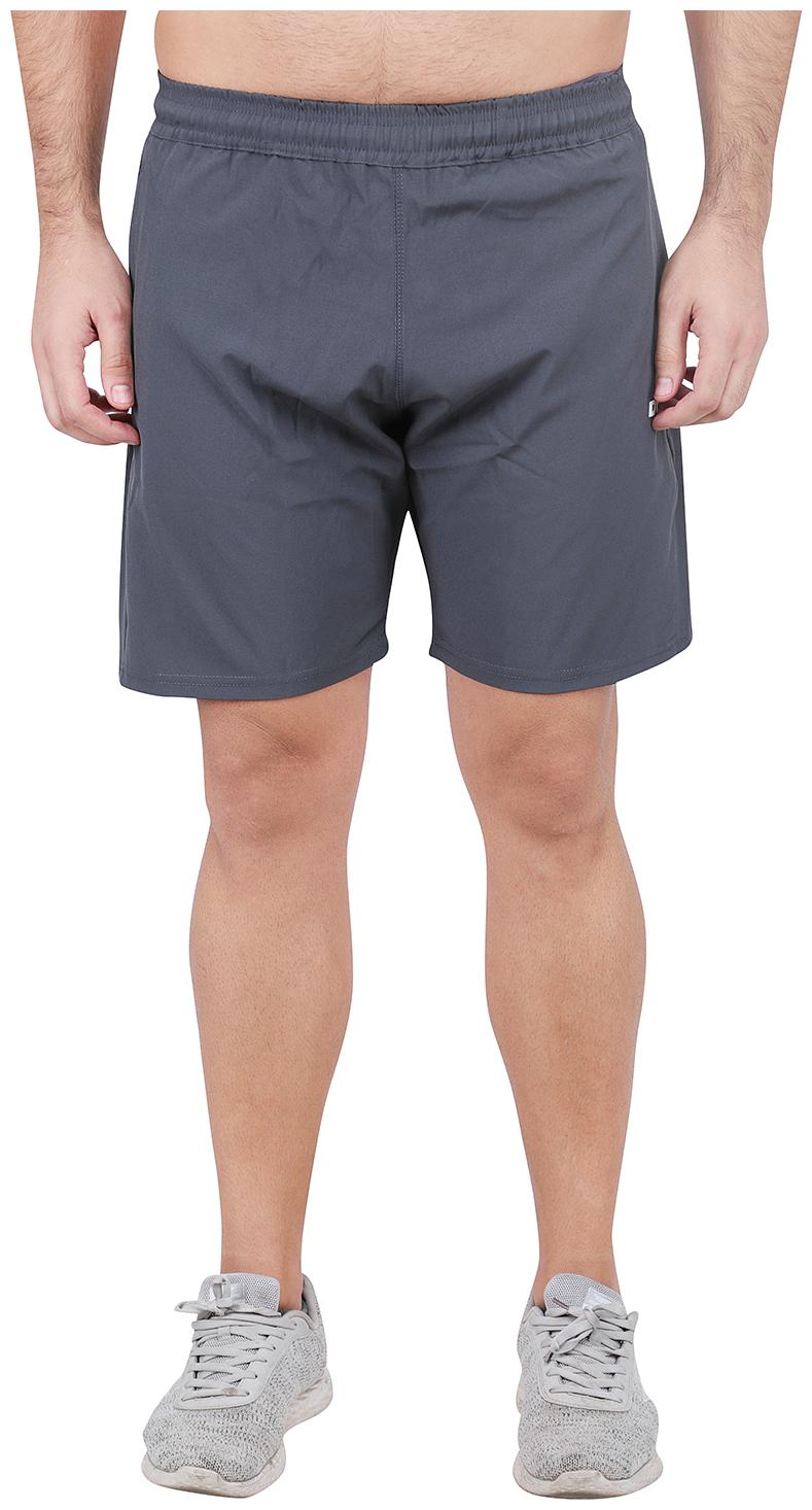 DVIR Men Grey Regular Fit Regular Shorts