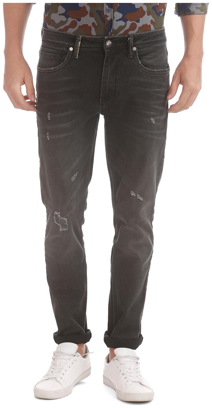 ED Hardy Men Black Slim Fit Jeans