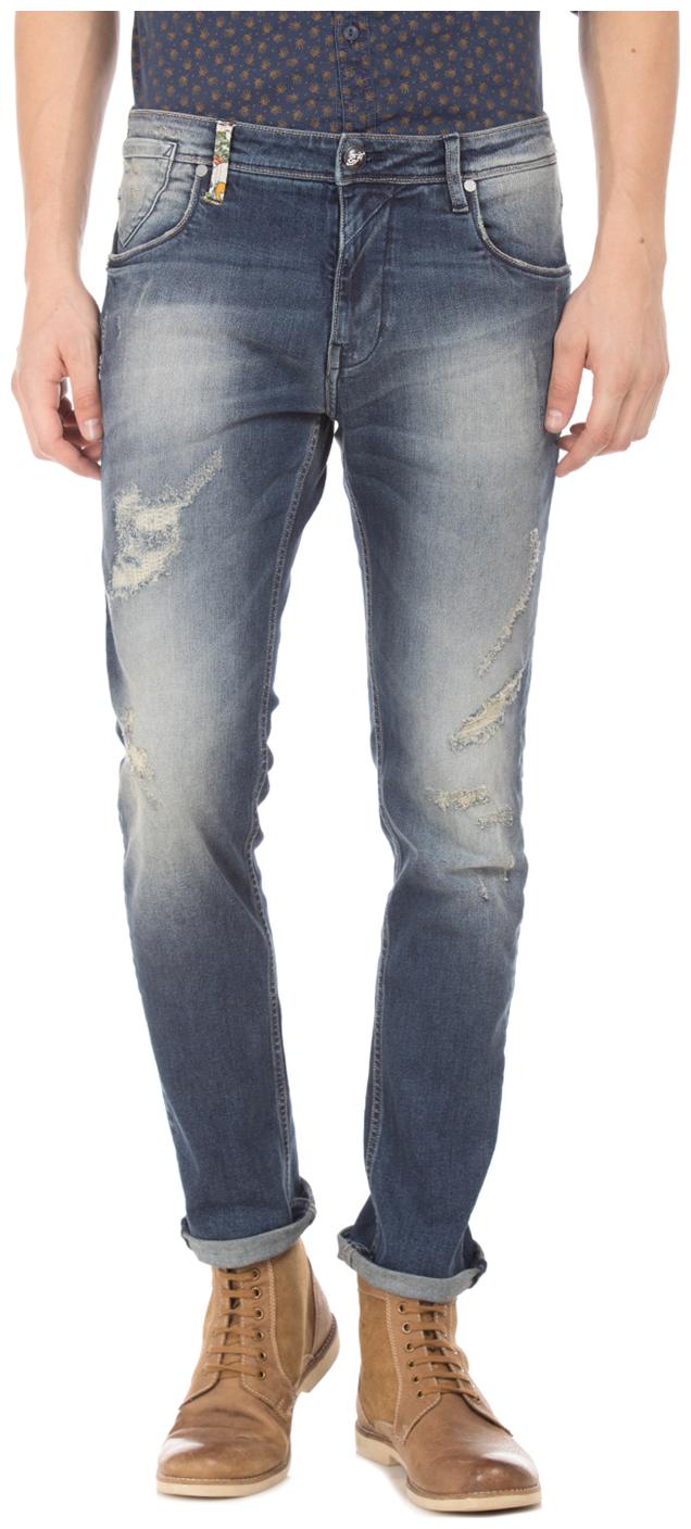 ED Hardy Men Blue Slim Fit Jeans