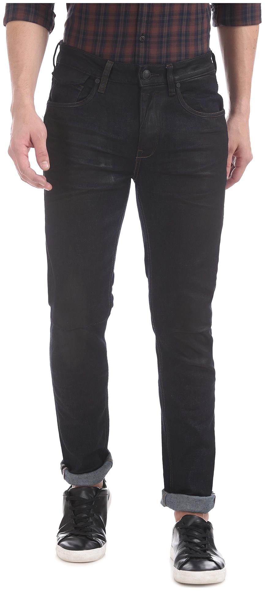 ED Hardy Men Black Skinny Fit Jeans