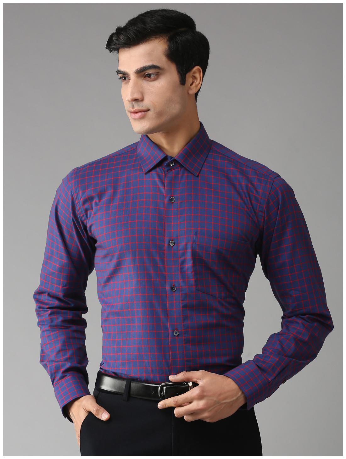 EPPE Men Slim fit Formal Shirt - Blue