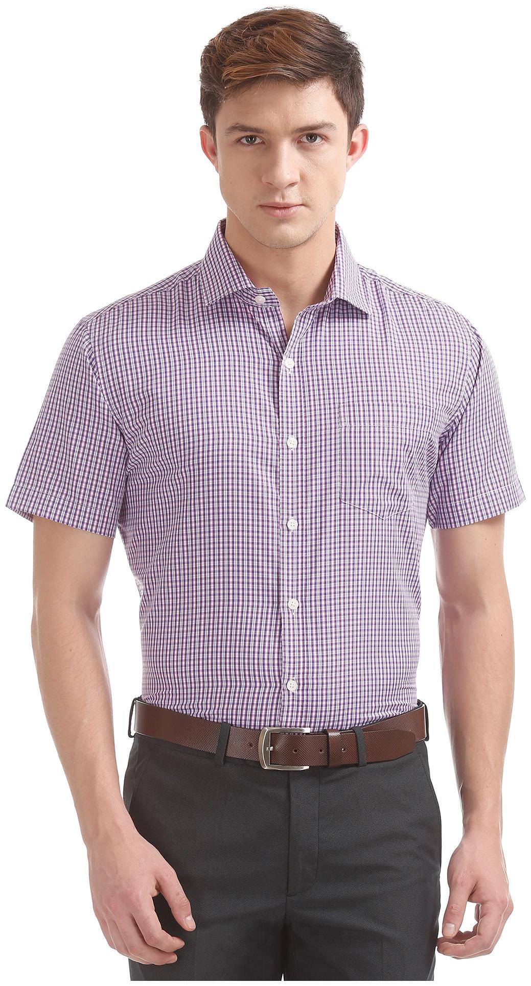 Excalibur Men Regular fit Formal Shirt - Purple
Excalibur Men Regular fit Formal Shirt - Purple
