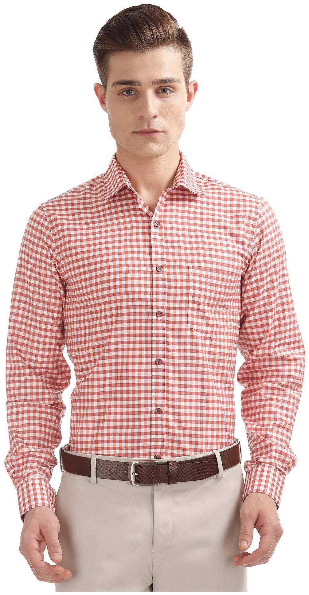 Excalibur Men Slim fit Formal Shirt - Red
Excalibur Men Slim fit Formal Shirt - Red