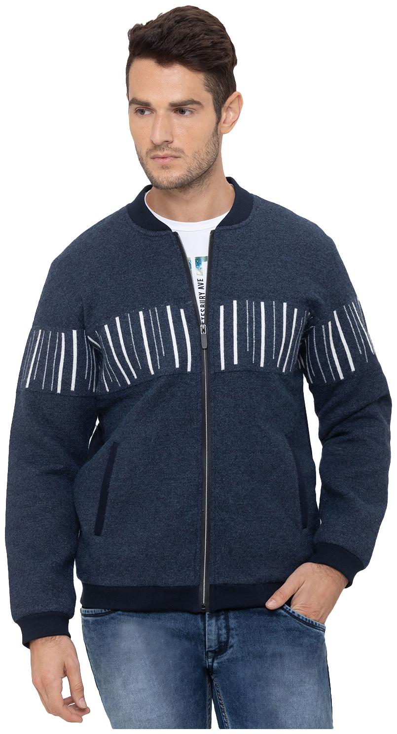 Globus Men Navy blue Striped Bomber jacket 
Globus Men Navy blue Striped Bomber jacket