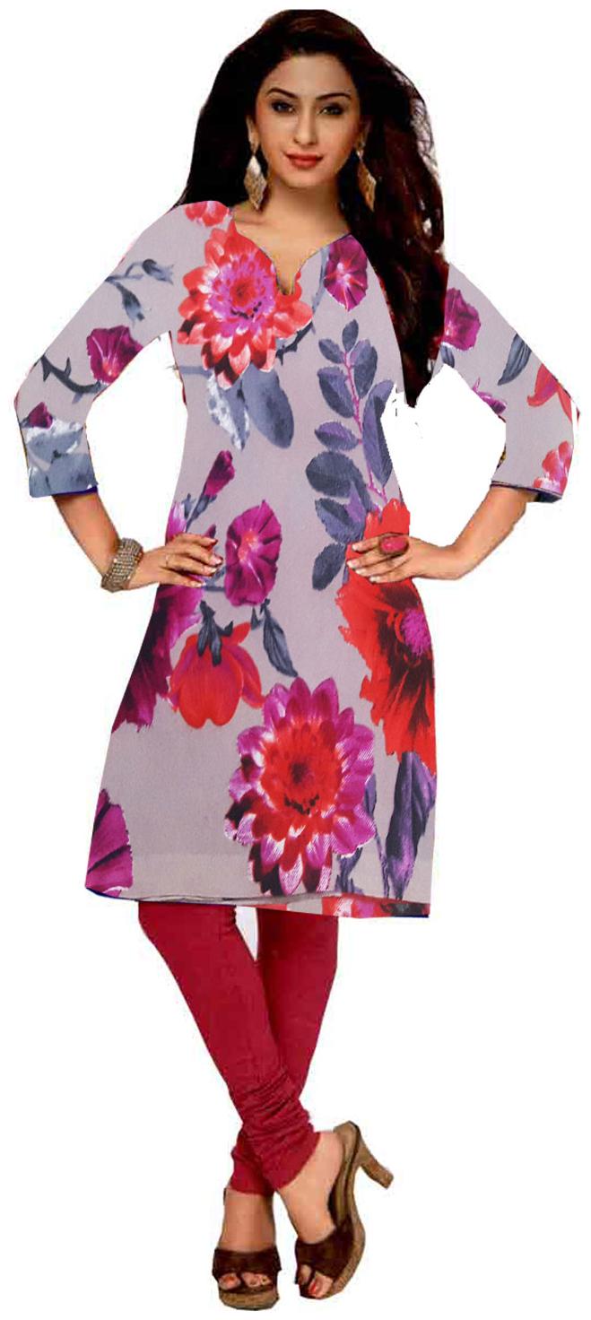 GreenViji Womens Girls Multicolor Crepe Printed Straight UnStiched Kutri Top Dress Material
GreenViji Womens Girls Multicolor Crepe Printed Straight UnStiched Kutri Top Dress Material