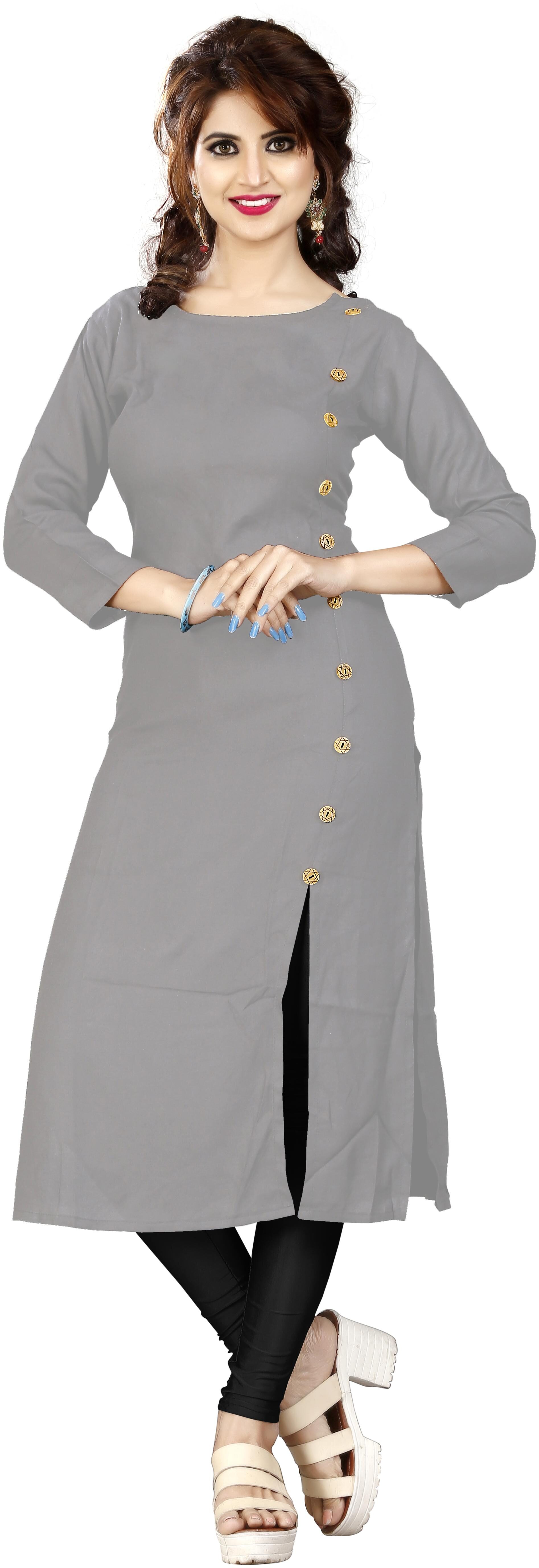 HF Holyday Fashion Regular Fit Casual Plain Solid Straight Readymade Rayon Kurtas Kurtis For Girls or Women
HF Holyday Fashion Regular Fit Casual Plain Solid Straight Readymade Rayon Kurtas Kurtis For Girls or Women