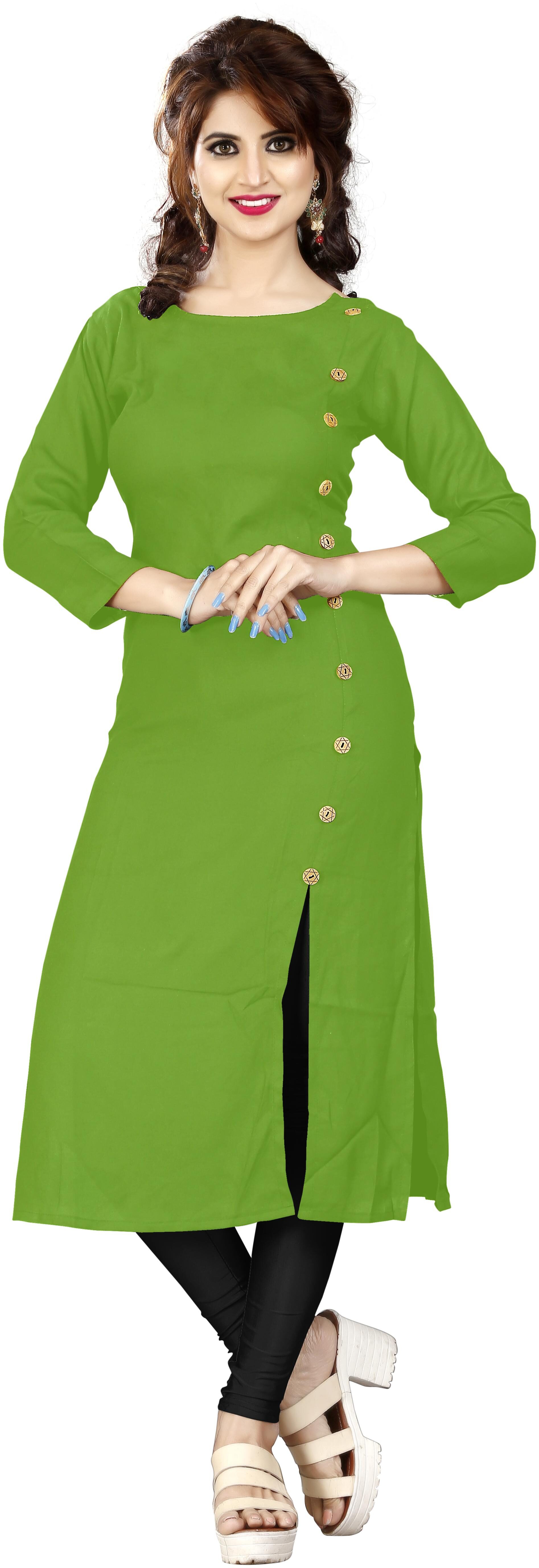 HF Holyday Fashion Regular Fit Casual Plain Solid Straight Readymade Rayon Kurtas Kurtis For Girls or Women
HF Holyday Fashion Regular Fit Casual Plain Solid Straight Readymade Rayon Kurtas Kurtis For Girls or Women