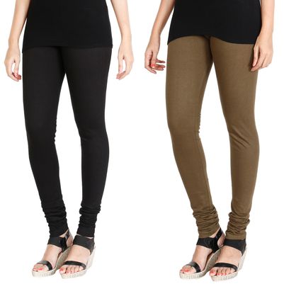 HRINKAR BLACK MEHENDI Soft Cotton Lycra Plain womens leggings combo Pack of 2 Size - L XL XXL - HLGCMB0071-L
HRINKAR BLACK MEHENDI Soft Cotton Lycra Plain womens leggings combo Pack of 2 Size - L XL XXL - HLGCMB0071-L