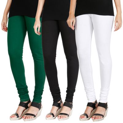 HRINKAR BOTTLE GREEN BLACK WHITE Soft Cotton Lycra Plain leggings for womens combo Pack of 3 Size - L XL XXL - HLGCMB0475-XXL
HRINKAR BOTTLE GREEN BLACK WHITE Soft Cotton Lycra Plain leggings for womens combo Pack of 3 Size - L XL XXL - HLGCMB0475-XXL