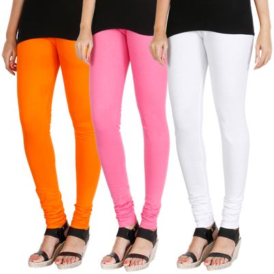 HRINKAR BRIGHT ORANGE LIGHT PINK WHITE Soft Cotton Lycra Plain Salwar leggings combo Pack of 3 Size - L XL XXL - HLGCMB0775-XXL
HRINKAR BRIGHT ORANGE LIGHT PINK WHITE Soft Cotton Lycra Plain Salwar leggings combo Pack of 3 Size - L XL XXL - HLGCMB0775-XXL